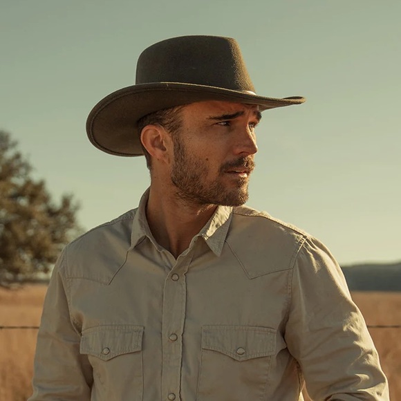 NEW STETSON gallatin outdoor hat in sage - Picture 2 of 12